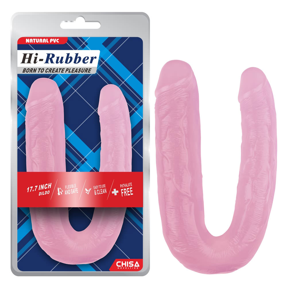 17,7 hazbeteko dildo-arrosa