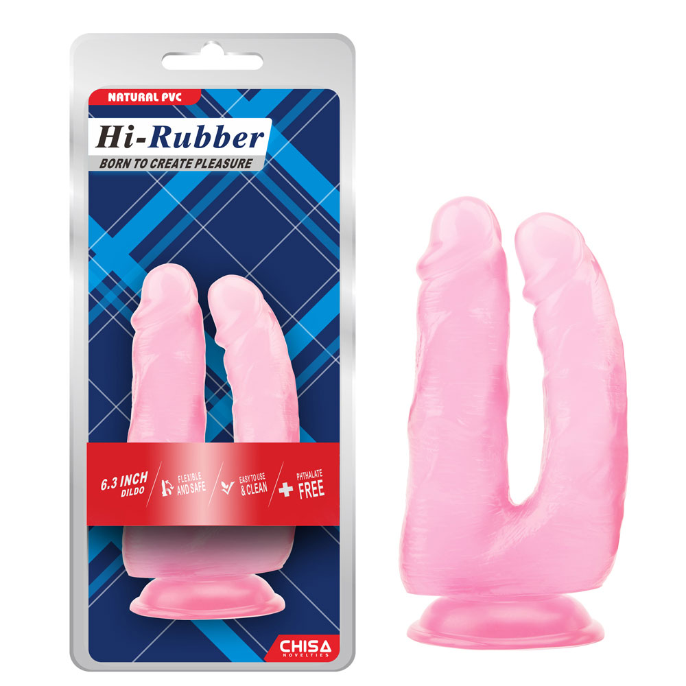 6,3 hazbeteko Dildo-Pink