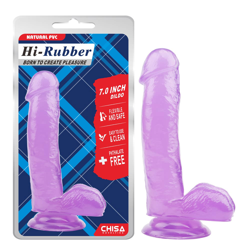 7,0 hazbeteko dildo-morea