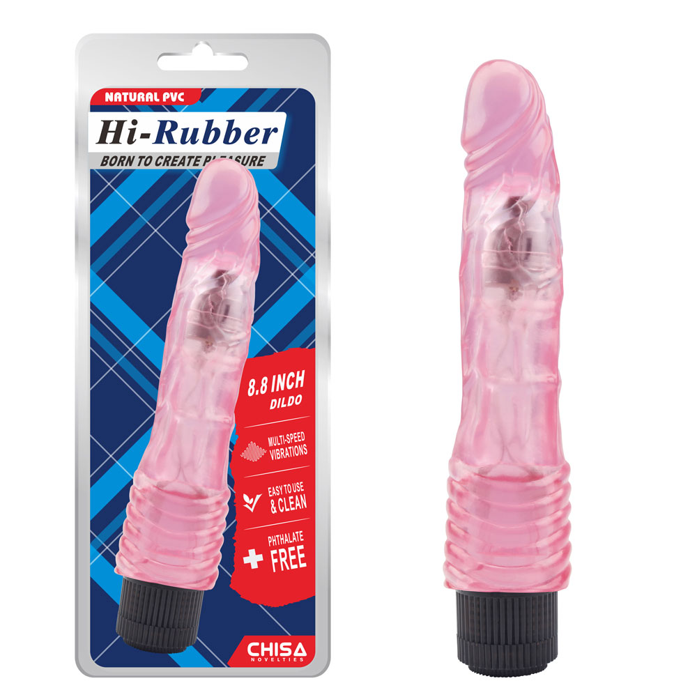 8,8 hazbeteko dildo-arrosa