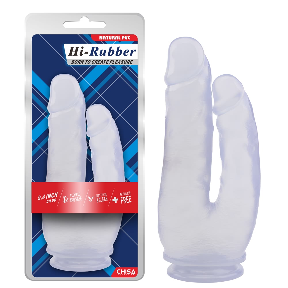 9,4 hazbeteko Dildo-Clear